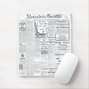 Alte Zeitung Mousepad