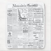 Alte Zeitung Mousepad (Vorne)