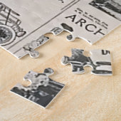 Alte Zeitung Puzzle (Seite)