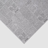 Alte Zeitung Seidenpapier (Ausschnitt)
