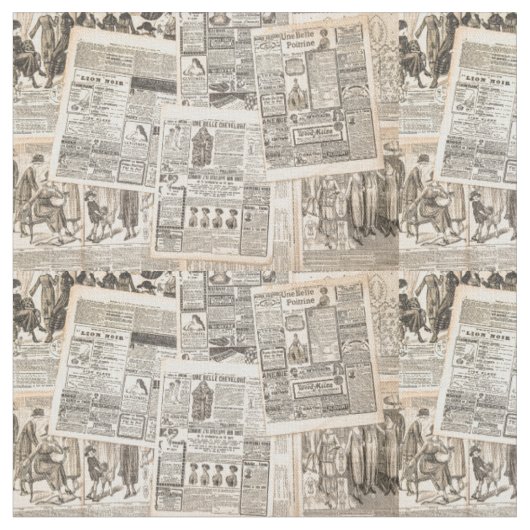 alte Zeitung Stoff (Nahaufnahme)
