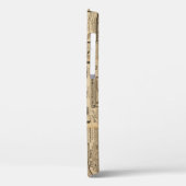 Alte Zeitung: Vintager Hintergrund. Case-Mate iPhone Hülle (Rückseite / Links)