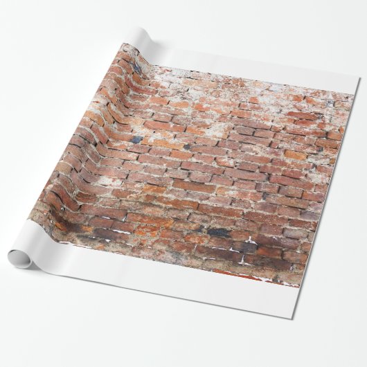 Alte Ziegelmauer Geschenkpapier (Ungerollt)