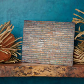 Alte Ziegelmauerstruktur Fotoplatte (Seite)