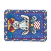 ALTE ZIEGELUNKEL SAM, FARM PATRIOTIC BILLYGOAT MAGNET (Horizontal)