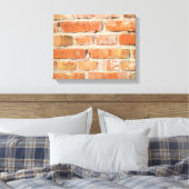 Alte Ziegelwand mit Peeling Leinwanddruck (Insitu (Schlafzimmer))