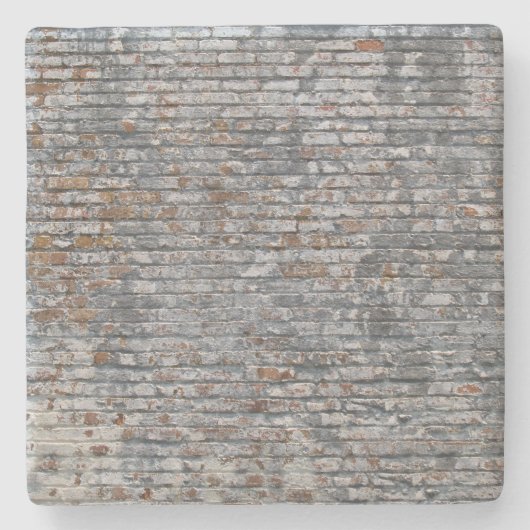 Alte Ziegelwand Textur, Square Untersetzer (Vorderseite)
