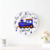 Alte Zugdarstellung Große Wanduhr (Zuhause)