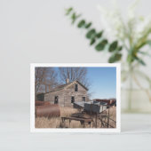 ALTE ZUHAUSE POSTKARTE (Stehend Vorderseite)