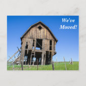 Alte Zuhause Wir haben eine neue Postkarte (Vorderseite)