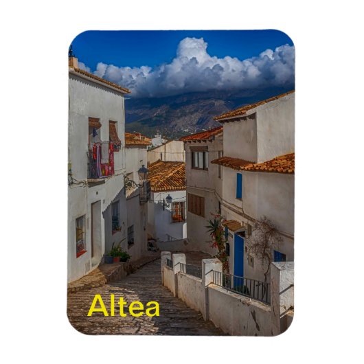 Altea, Costa Blanca, Spanien Magnet (Vertikal)