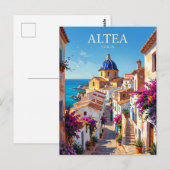 Altea Spanien Postkarte (Vorne/Hinten)