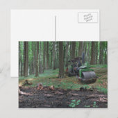 Alteisen III - Dampfwalze Postkarte (Vorne/Hinten)