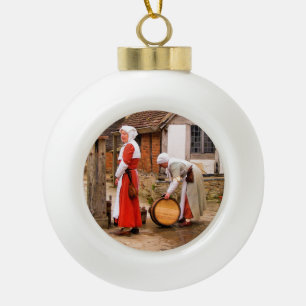 ALTENGLAND KERAMIK Kugel-Ornament