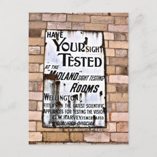 ALTENGLAND VINTAGE SCHILD POSTKARTE