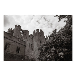 Altenglische Burg. Fotodruck