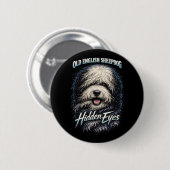 Altenglischer Schäferhund Button (Vorne & Hinten)