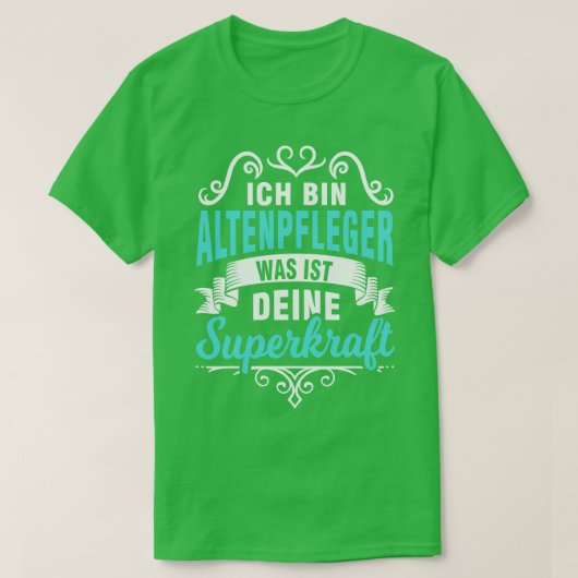 Altenpfleger (2) T-Shirt (Design vorne)