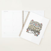 Altenpfleger-Blumen-Typografie-Shirt D Planer (Anzeige)