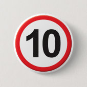 Alter 10 button (Vorderseite)