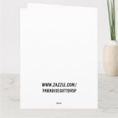 ALTER 10 GEBURTSTAG KARTE (Rückseite)