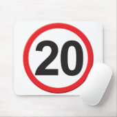 Alter 20 mousepad (Mit Mouse)