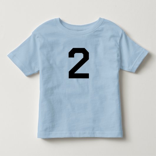 Alter 2 zwei T - Shirt (Vorderseite)