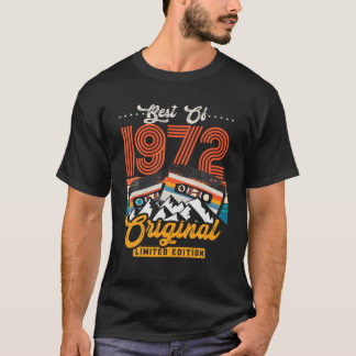 Alter 50 von 1972 Cassette Limited Edition 50. T-Shirt
