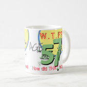 Alter 57. WACHSTUM? Wie ist das passiert? Tasse (VorderseiteRechts)