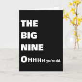 Alter 90. Geburtstag Spaß Karte (Gelbe Blume)