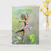Alter 9, Blume Karte (Gelbe Blume)