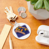 Alter Abacus Schlüsselanhänger