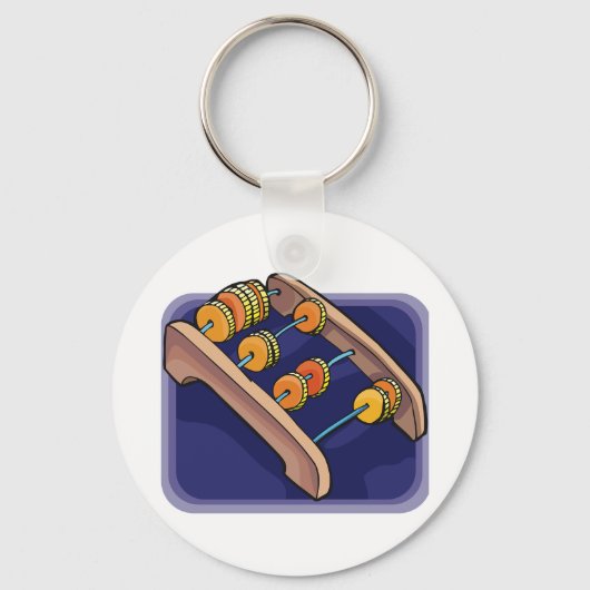 Alter Abacus Schlüsselanhänger (Vorderseite)