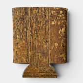 Alter abgenutzter Holzpaneel Dosenkühler (Rückseite)