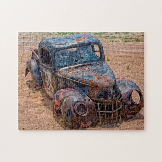 Alter Abholwagen Arizona. Puzzle (Horizontal)