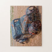 Alter Abholwagen Arizona. Puzzle (Vertikal)
