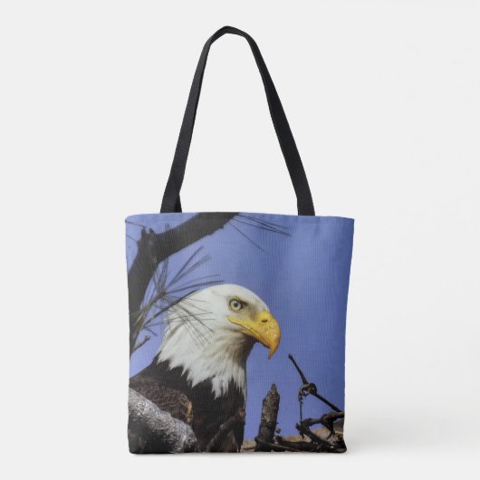 Alter Adler (2 Bilder) Tasche (Rückseite)
