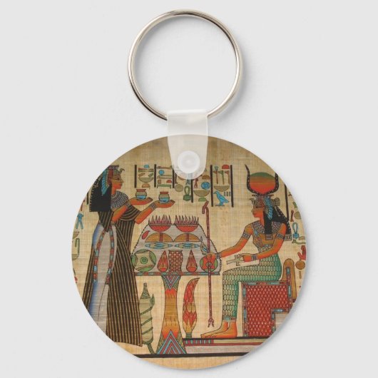 ALTER ÄGYPT WANDERMURAL SCHLÜSSELANHÄNGER (Vorderseite)