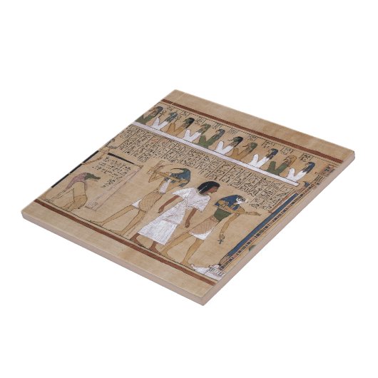 Alter Ägypter Fliese (Seite)