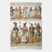 Alter Ägypter Geschirrtuch (Vertikal)