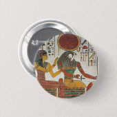 Alter Ägypter Horus Button (Vorne & Hinten)