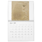 Alter ägyptischer Kunst-Kalender 2012 Kalender (Mär 2027)