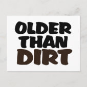 Älter als Dirt Postkarte (Vorderseite)