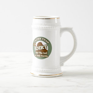 Älter als Schmutz-50. Geburtstags-Geschenke Bierglas