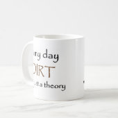 Älter als Schmutz Kaffeetasse (Vorderseite Links)