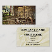 Alter amischer Lastwagen Visitenkarte (Vorne/Hinten)