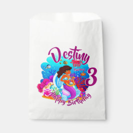 Alter ändern Name Mermaid Geburtstagspartei person Geschenktütchen