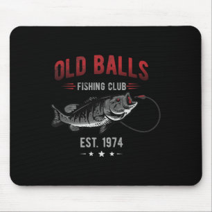 Alter Angelverein Est. 1974 Oder Angler Geburtstag Mousepad