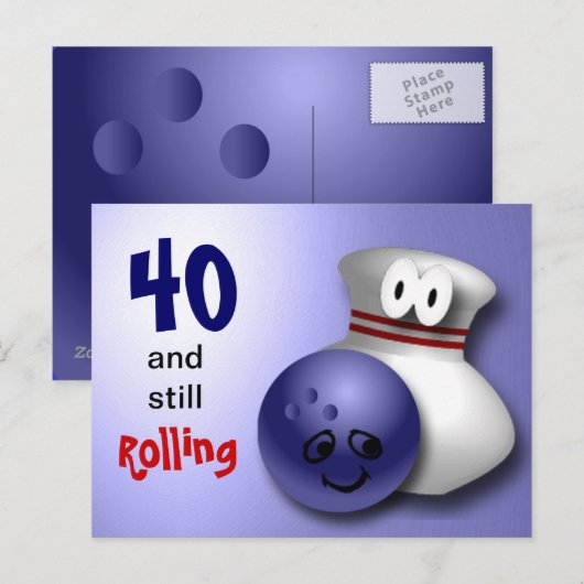 Alter anpassen postkarte (Vorne/Hinten)