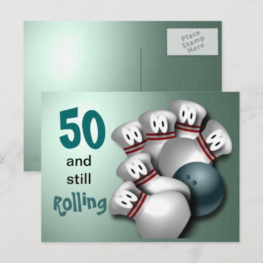 Alter anpassen postkarte (Vorne/Hinten)